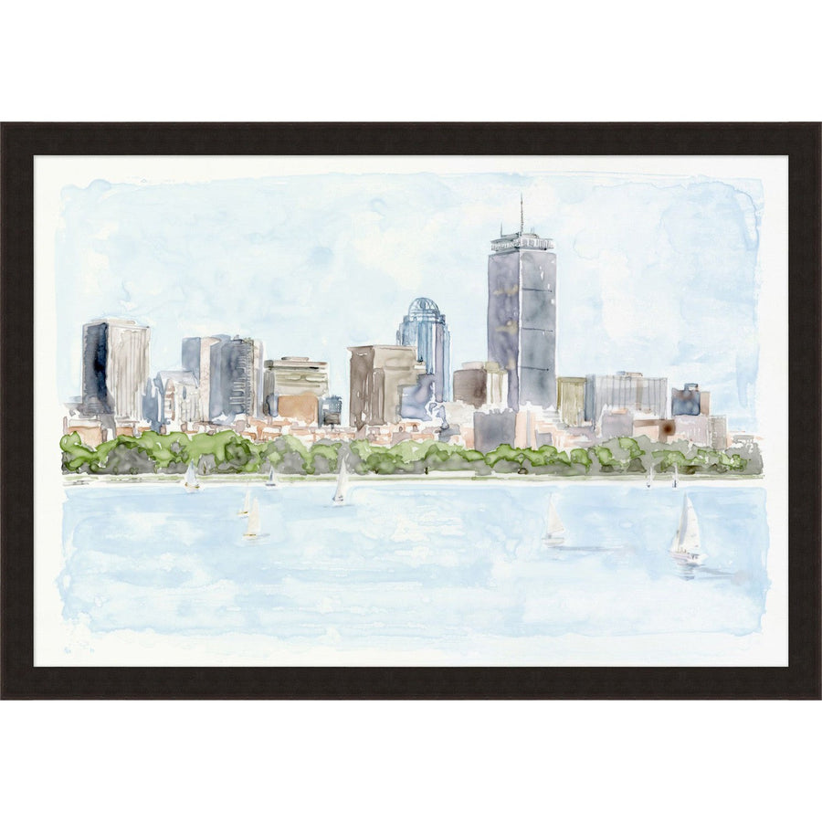 Boston Skyline-Wendover-WEND-WAR1176-Wall Art-1-France and Son