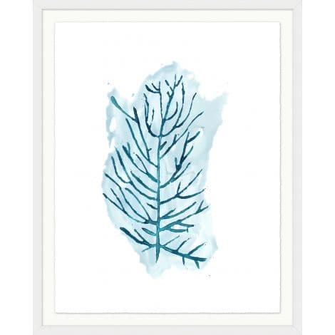 Aqua Coral 1-Wendover-WEND-WCL1989-Wall Art-1-France and Son