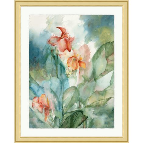 Floral Wash-Wendover-WEND-WFL1102-Wall Art-1-France and Son