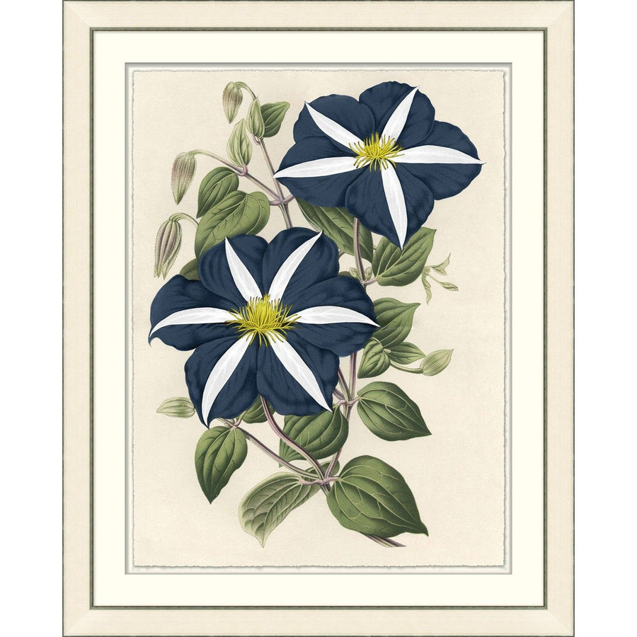 Blue Blossom-Wendover-WEND-WFL1437-Wall ArtI-1-France and Son