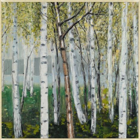 Birch Trees (WLD1683)-Wendover-WEND-WLD1683-Wall Art-1-France and Son
