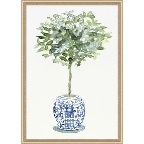 Decorative Tree 3-Wendover-WEND-WNT1811-Wall Art-1-France and Son