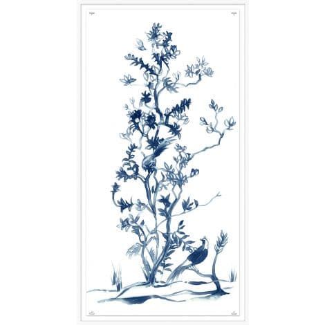 Blue Chinoiserie 1-Wendover-WEND-WNT1912-Wall Art-1-France and Son
