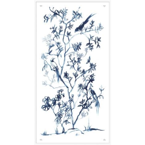 Blue Chinoiserie 2-Wendover-WEND-WNT1913-Wall Art-1-France and Son