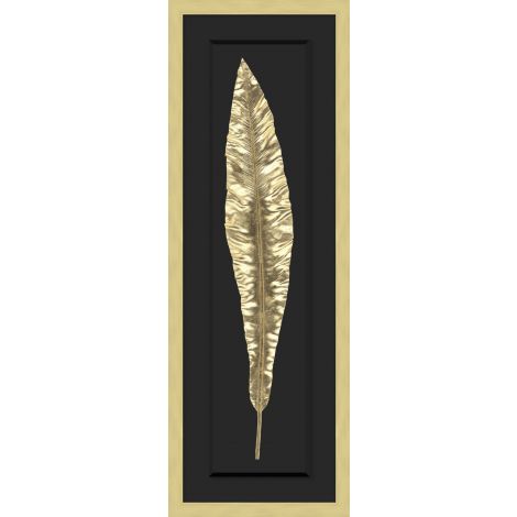 Gold Leaf Botanical 7-Wendover-WEND-WNT2079-Wall Art-1-France and Son