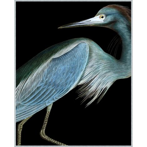 Stately Heron 1-Wendover-WEND-WTFH0639-Wall Art-1-France and Son