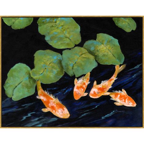 The Koi Pond-Wendover-WEND-WTFH0964-Wall Art-1-France and Son