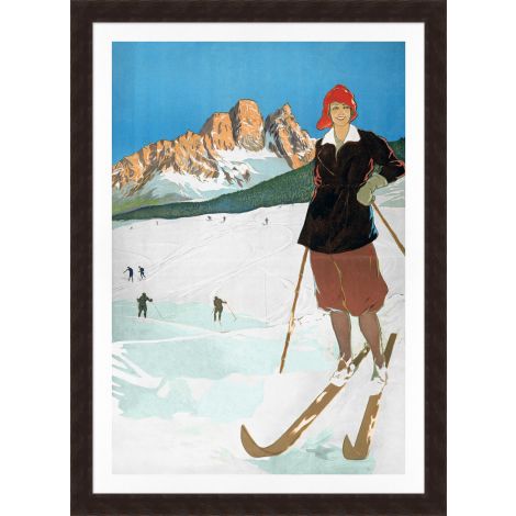 Ski Holiday-Wendover-WEND-WVT1477-Wall Art-1-France and Son