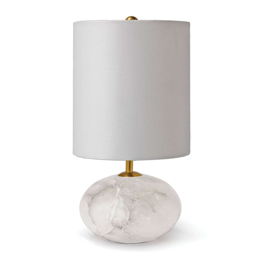 Alabaster Mini Orb Lamp-Regina Andrew Design-RAD-13-1036-Table Lamps-1-France and Son