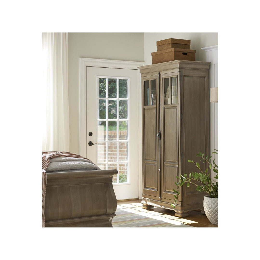 Reprise Tall Cabinet-Universal Furniture-UNIV-581160-Bookcases & CabinetsClassical Cherry-6-France and Son