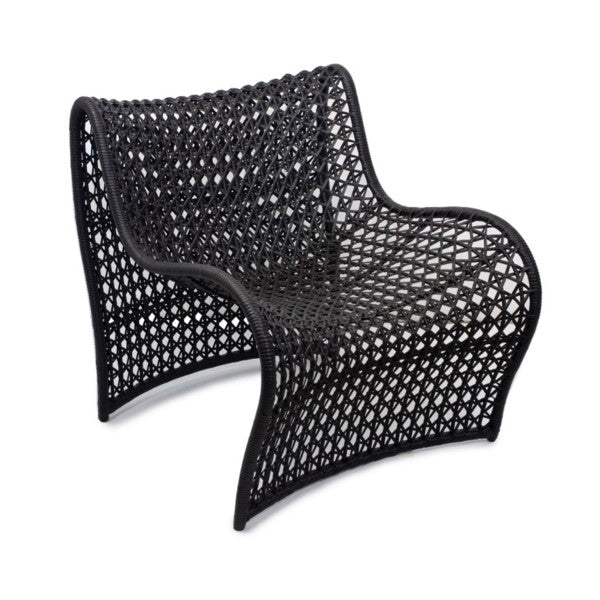 Lola Occasional Chair - Outdoor-Oggetti-OGGETTI-05-LL CHR/OD/BR-1-Outdoor Lounge ChairsBrown-1-France and Son