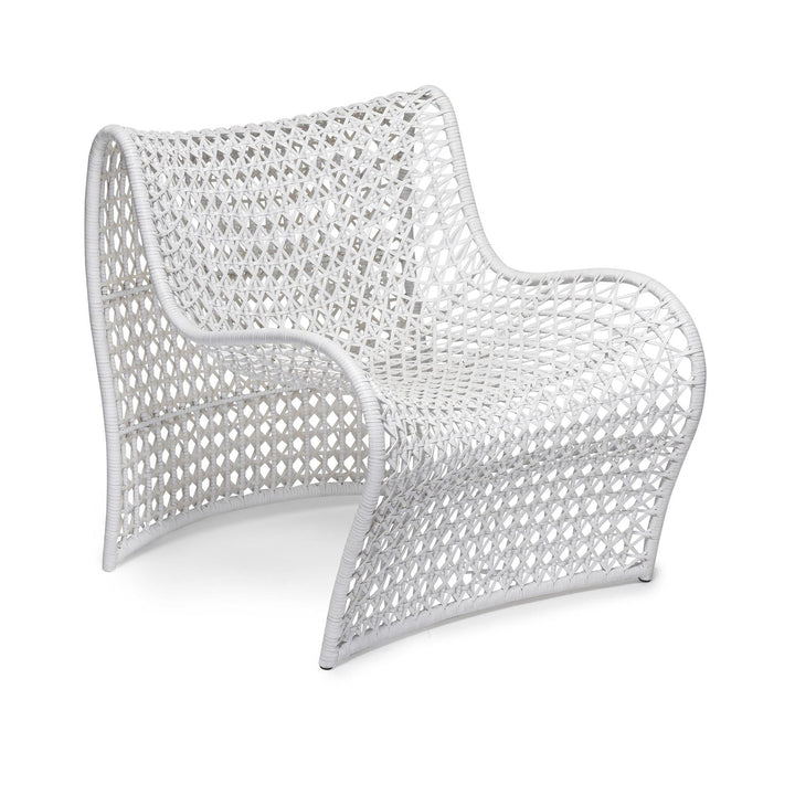 Lola Occasional Chair - Outdoor-Oggetti-OGGETTI-05-LL CHR/OD/WH-Outdoor Lounge ChairsWhite-4-France and Son
