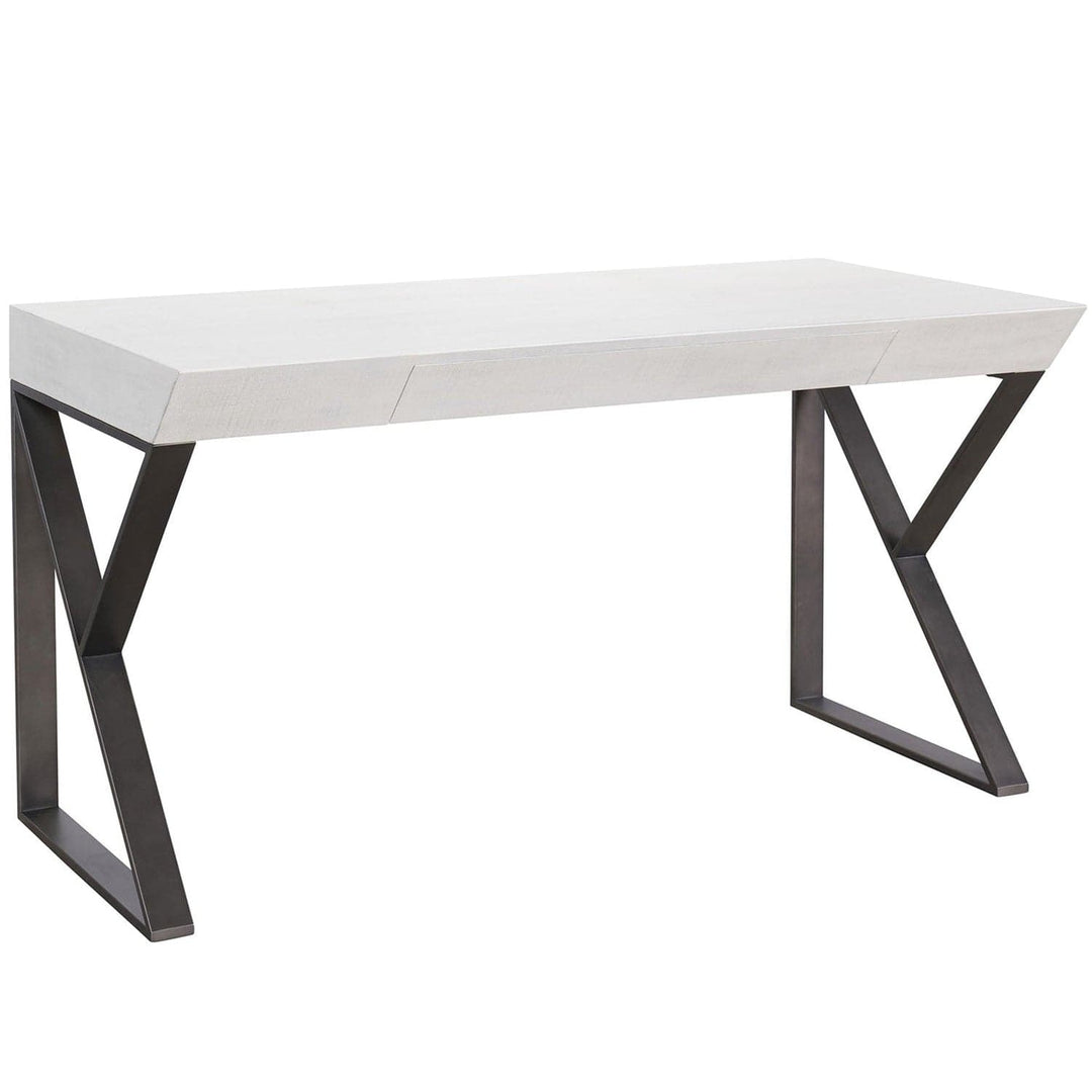 Ronan Writing Desk-Universal Furniture-UNIV-U011A813-DesksWhite-4-France and Son