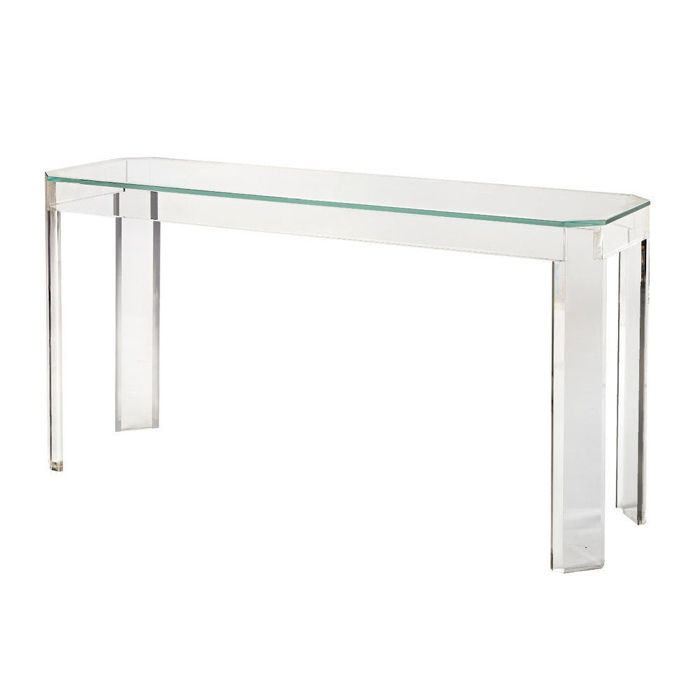 Augustine Acrylic Console Table by Andrew Martin-Sonder-FIT8003-Console Tables-1-France and Son