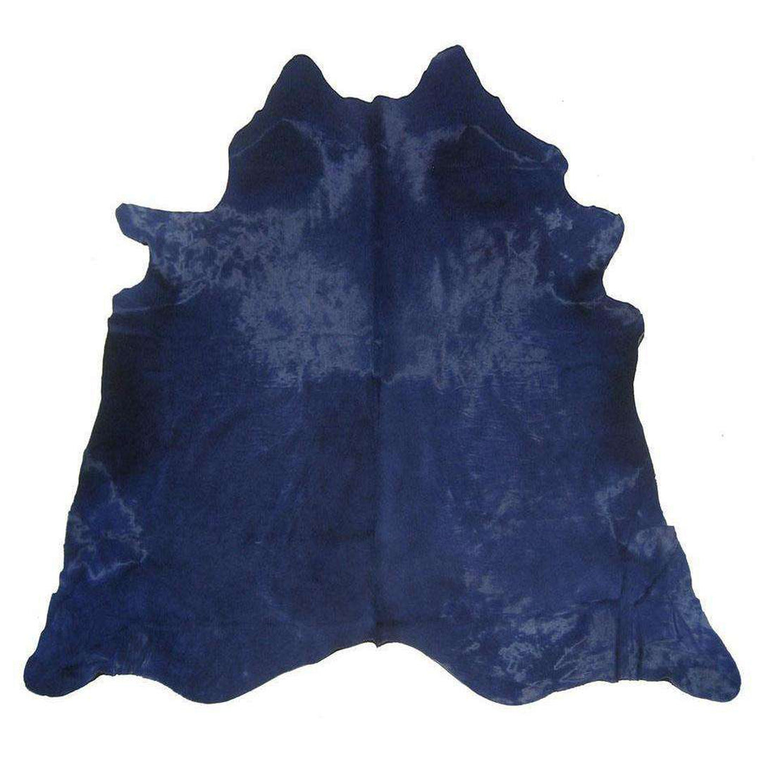 Navy Blue Dyed Cowhide