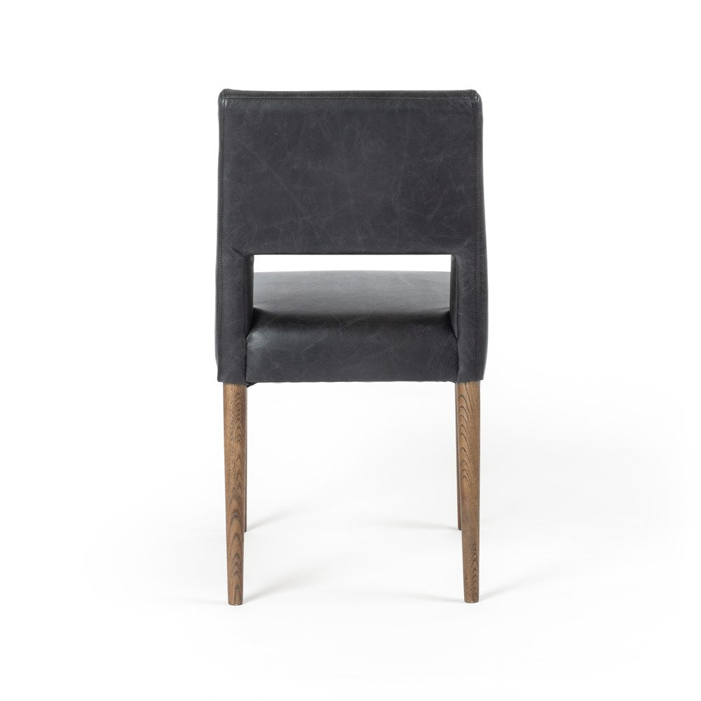 Joseph Dining Chair-Four Hands-FH-100049-003-Dining ChairsDurango Smoke Leather-6-France and Son