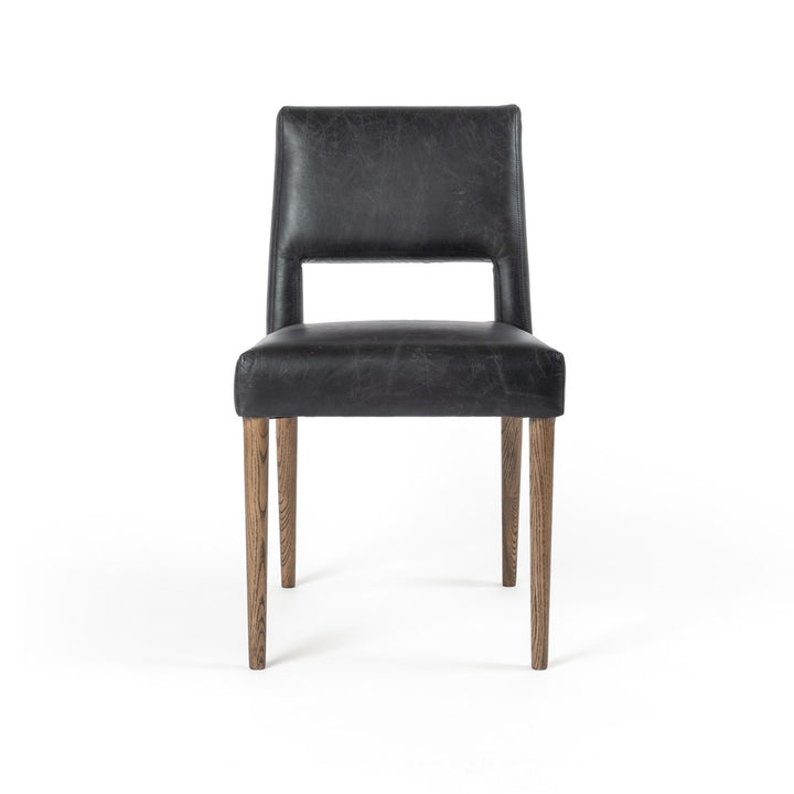 Joseph Dining Chair-Four Hands-FH-100049-003-Dining ChairsDurango Smoke Leather-4-France and Son