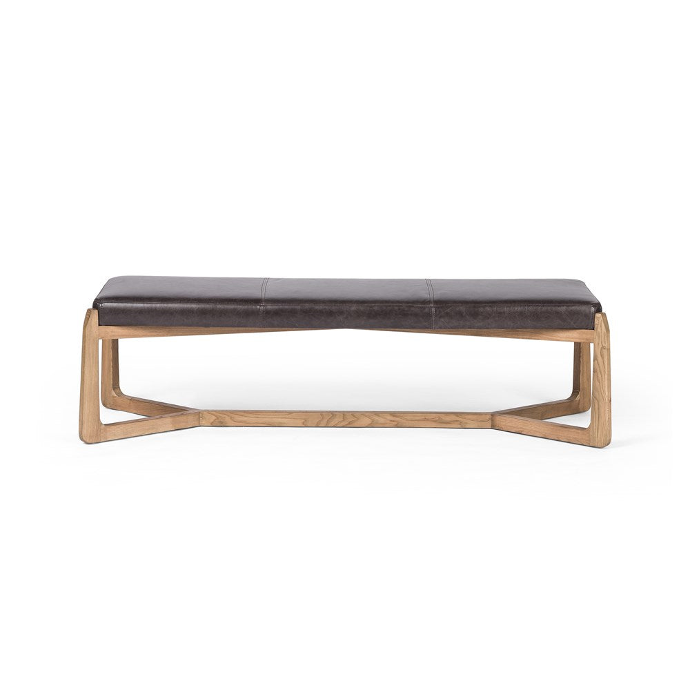 Roscoe Bench-Four Hands-FH-101046-008-BenchesSonoma Black-6-France and Son