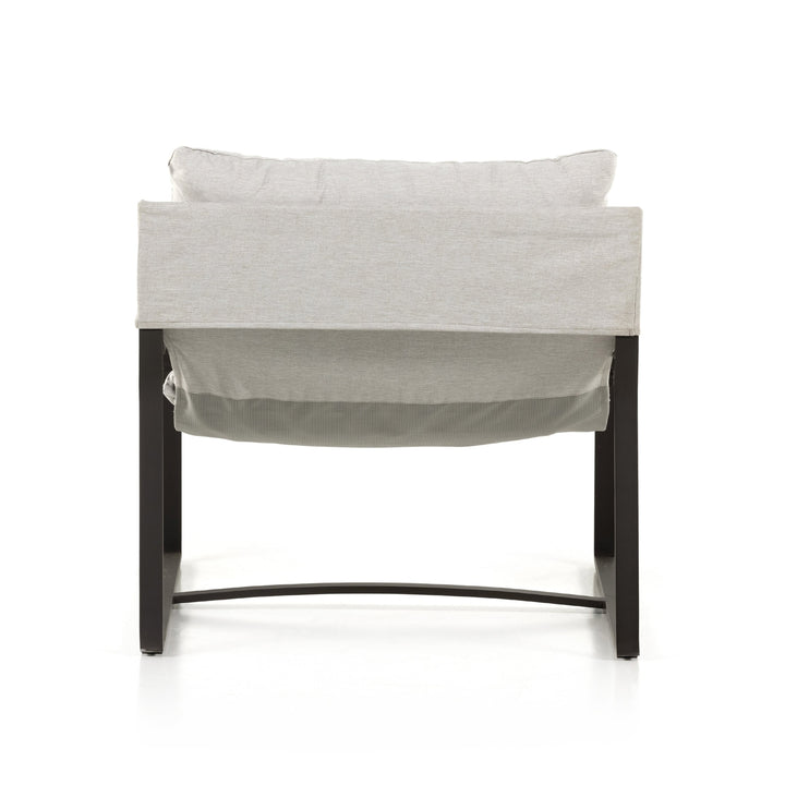 Avon Outdoor Sling Chair-Four Hands-FH-102479-003-Outdoor Lounge ChairsStone Grey-11-France and Son