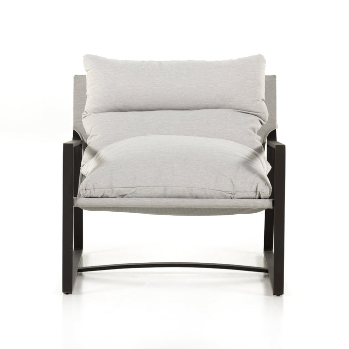 Avon Outdoor Sling Chair-Four Hands-FH-102479-003-Outdoor Lounge ChairsStone Grey-9-France and Son