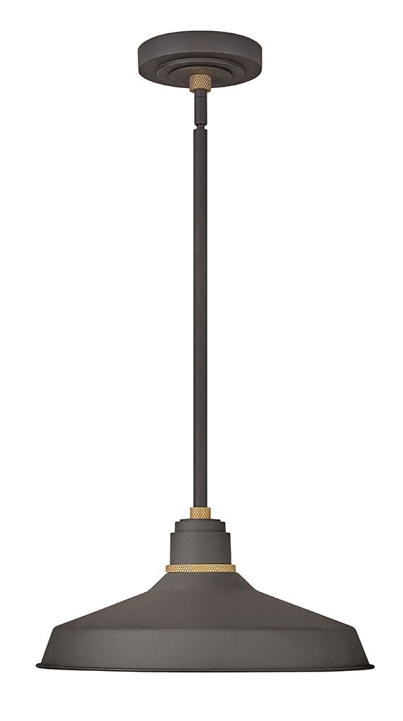 Outdoor Foundry Classic - Pendant Barn Light-Hinkley Lighting-HINKLEY-10483MR-Outdoor PendantsMuseum Bronze-2-France and Son