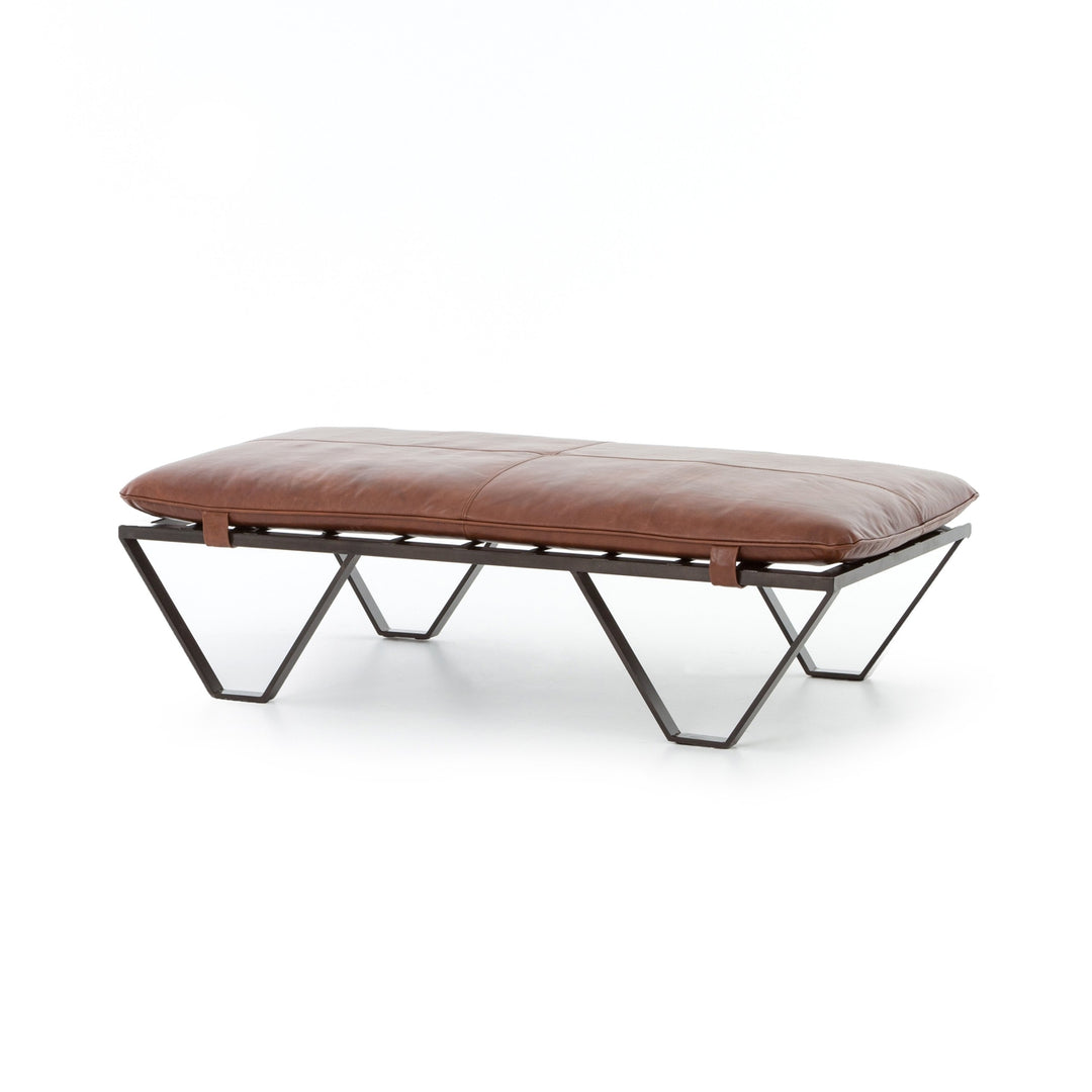 Darrow Bench-Four Hands-FH-106189-009-BenchesPalermo Cognac-Leather-15-France and Son