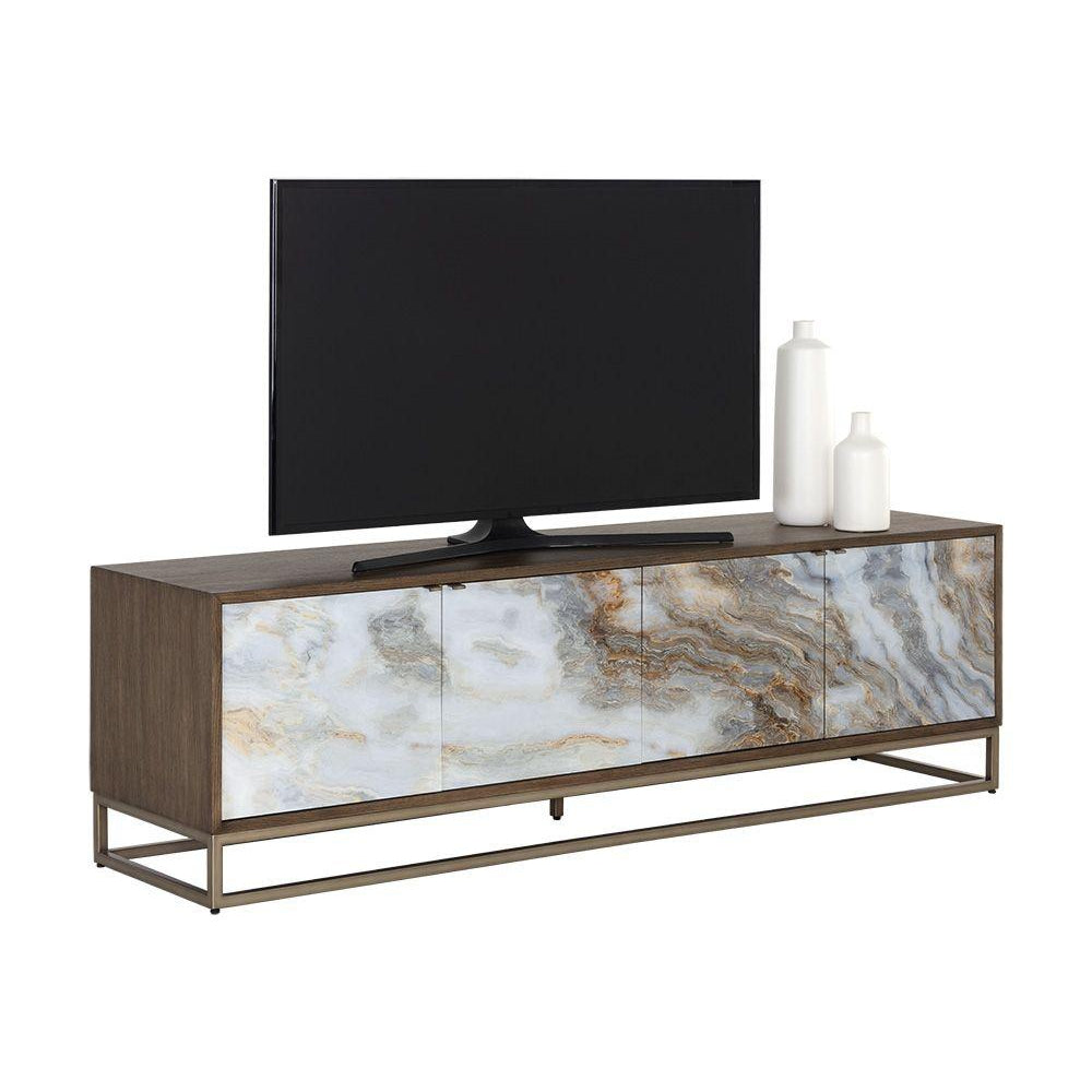 Fuentes Media Stand-Sunpan-SUNPAN-106751-Media Storage / TV Stands-2-France and Son