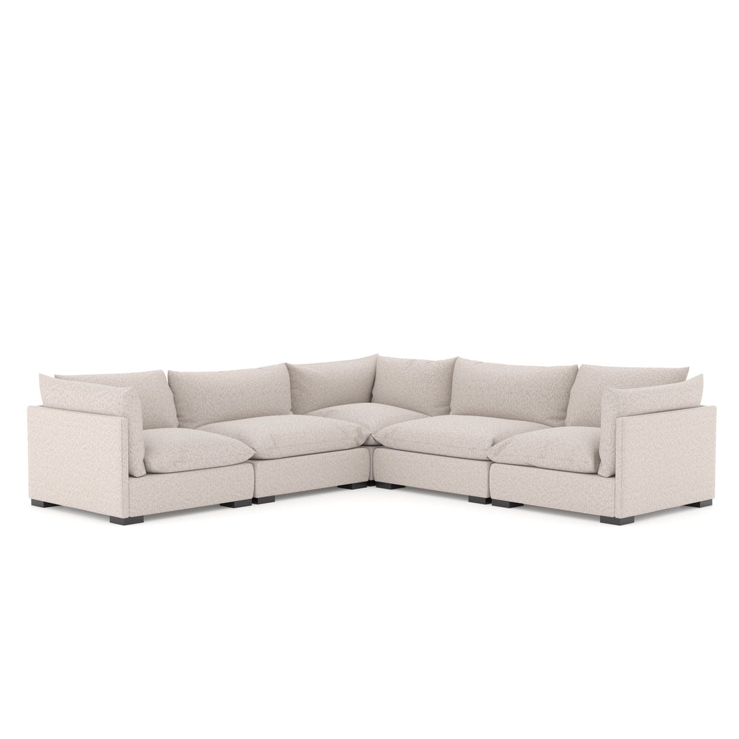 Westwood Sectional-Four Hands-FH-107203-003-Sectionals5-Pc Sectional-Bayside Pebble-11-France and Son