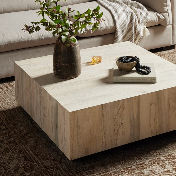 Hudson Square Coffee Table-Four Hands-FH-UWES-214-Coffee TablesSpalted Primavera-14-France and Son