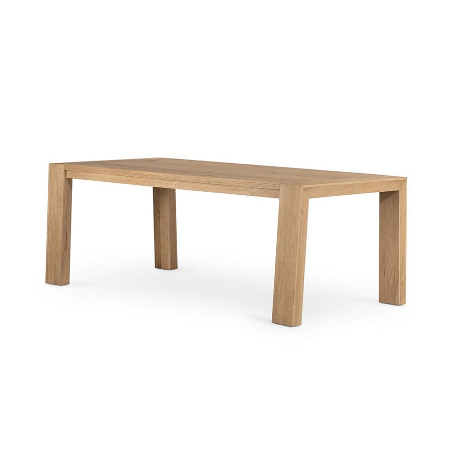 Capra Dining Table - Light Oak Resin-Four Hands-FH-108598-001-Dining Tables-1-France and Son