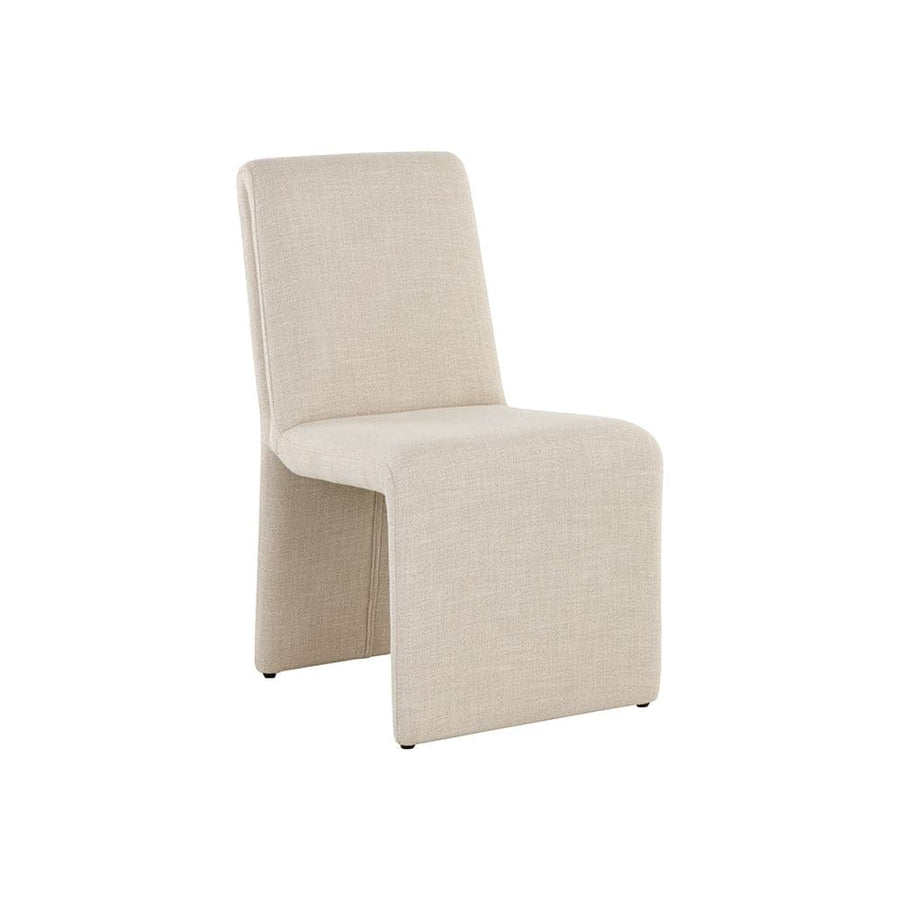 Cascata Dining Chair - Effie Linen-Sunpan-SUNPAN-109692-Dining Chairs-1-France and Son