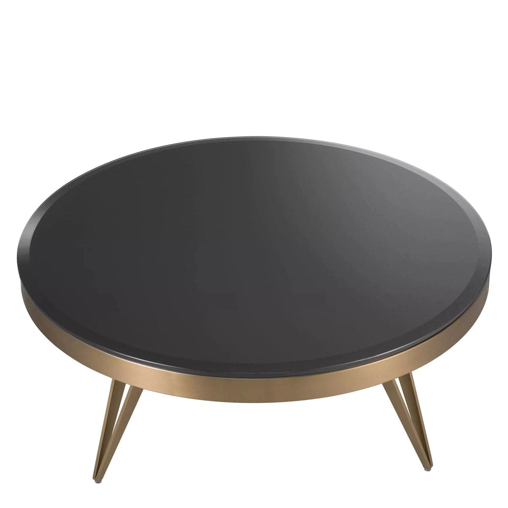 Coffee Table Rocco brushed brass finish-Eichholtz-EICHHOLTZ-115222-Coffee Tables-2-France and Son