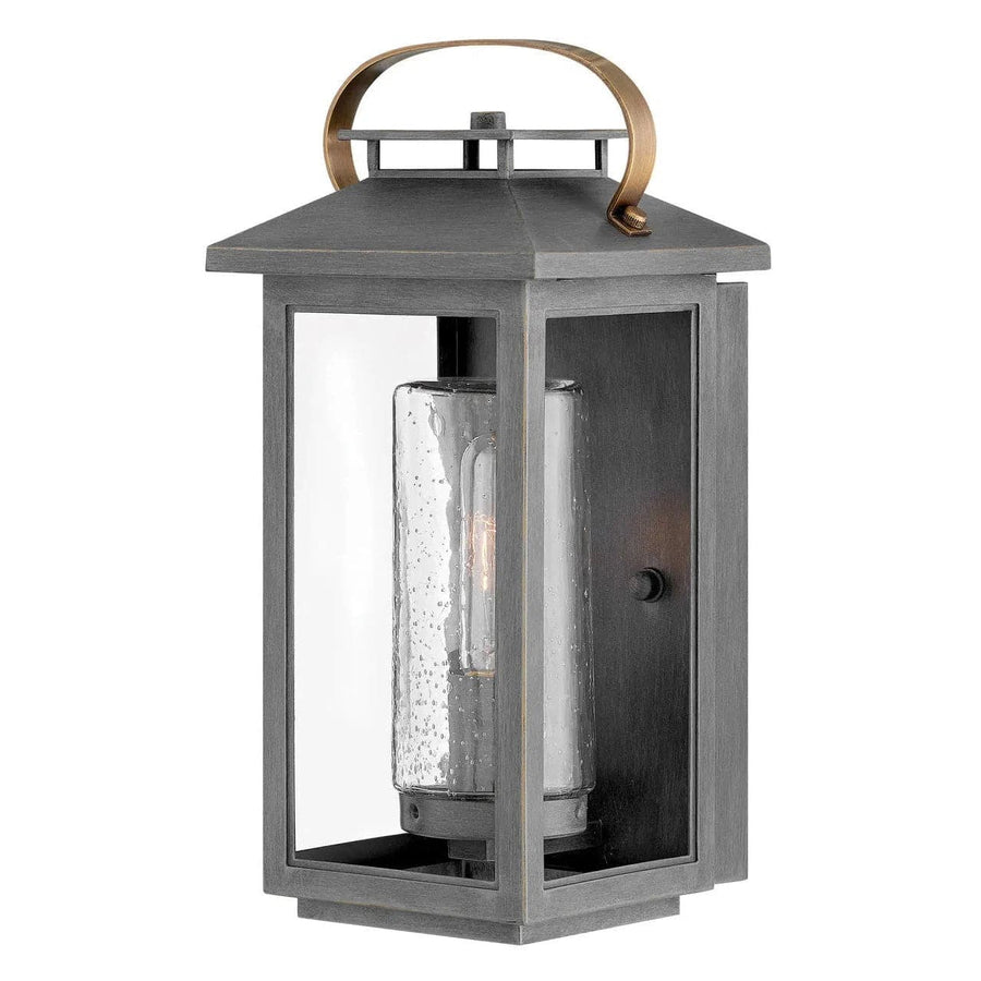 Outdoor Atwater - Small Wall Mount Lantern-Hinkley Lighting-HINKLEY-1160AH-LL-Outdoor Wall SconcesAsh Bronze-1-France and Son