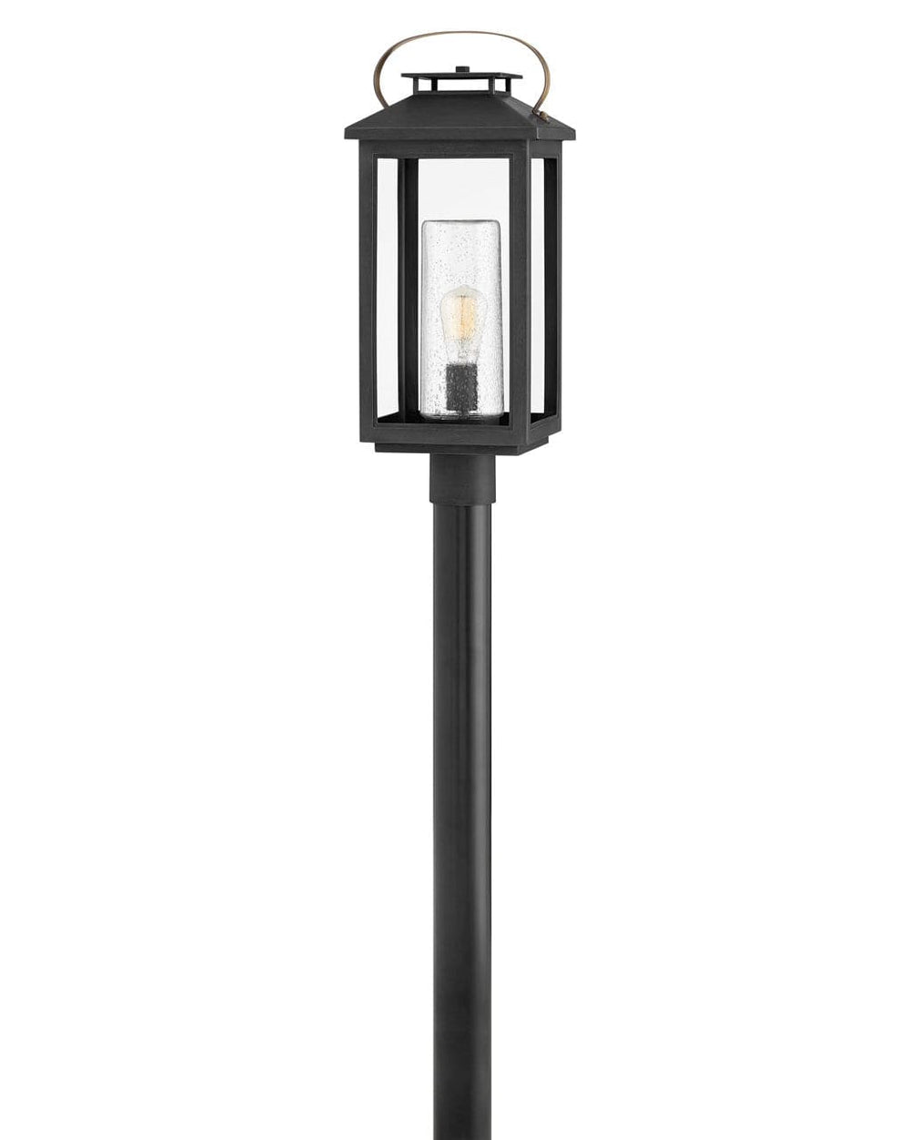 Outdoor Atwater - Medium Post Top or Pier Mount Lantern-Hinkley Lighting-HINKLEY-1161BK-LL-Outdoor Post LanternsBlack-2-France and Son