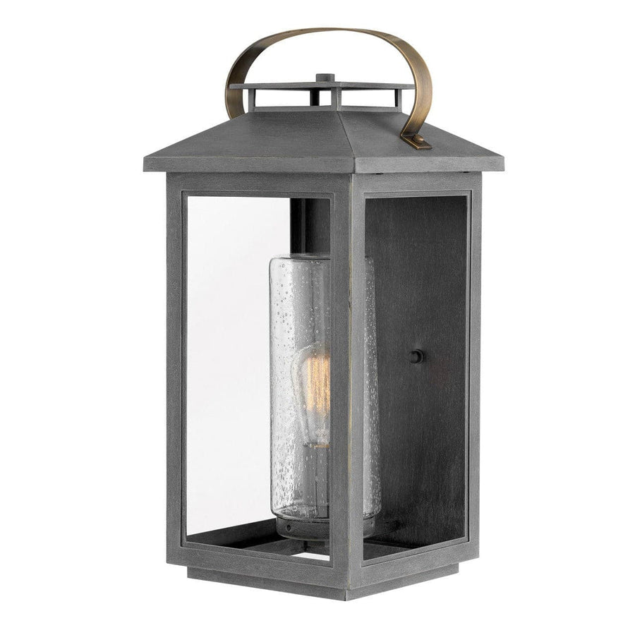 Outdoor Atwater - Large Wall Mount Lantern-Hinkley Lighting-HINKLEY-1165AH-LL-Outdoor Wall SconcesAsh Bronze-1-France and Son