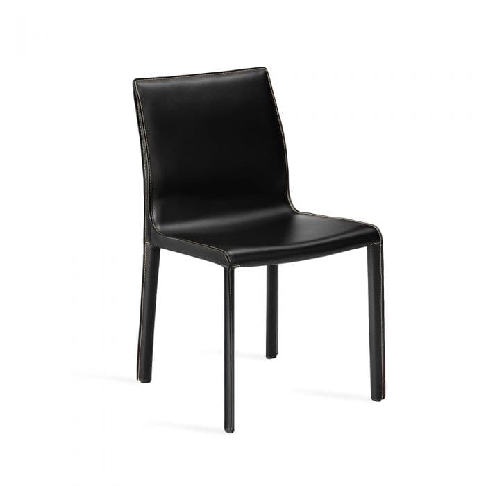 Jada Dining Chair-Interlude-INTER-149156-Dining ChairsBlack Night-9-France and Son