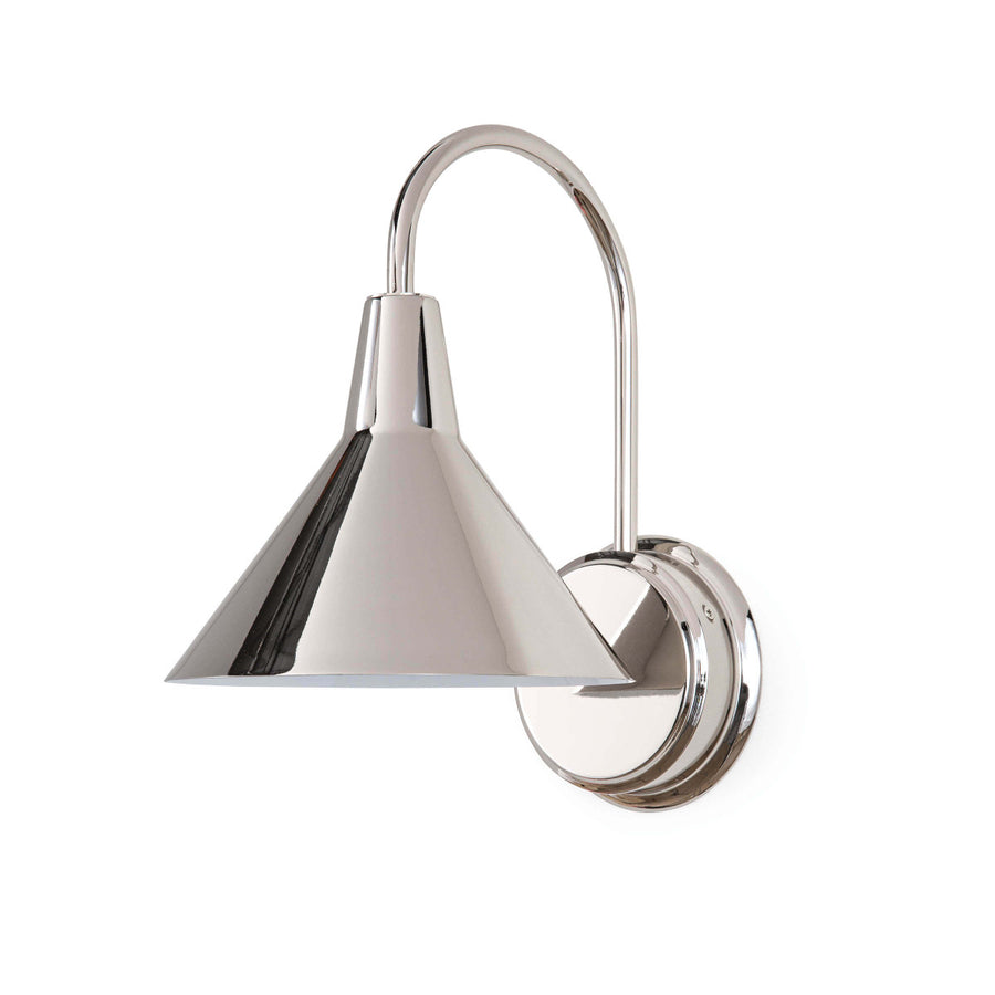 Dublin Sconce (Polished Nickel)-Regina Andrew Design-RAD-15-1121PN-Bathroom Lighting-1-France and Son