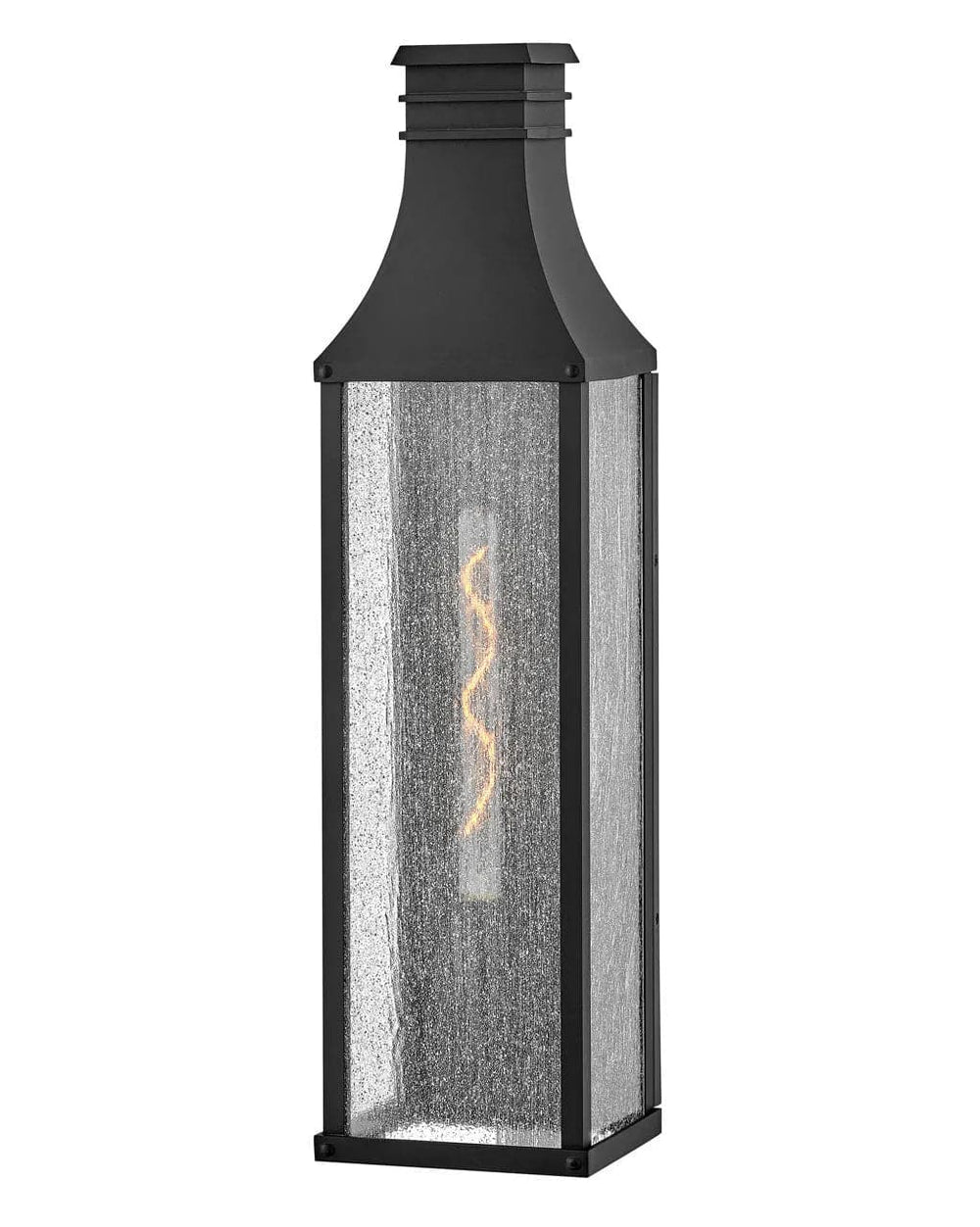 Outdoor Beacon Hill - Tall Wall Mount Lantern-Hinkley Lighting-HINKLEY-17469MB-LL-Outdoor Wall SconcesMuseum Black-2-France and Son