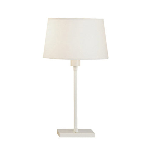 Real Simple Club Table Lamp-Robert Abbey Fine Lighting-ABBEY-1802-Table LampsStardust White-1-France and Son