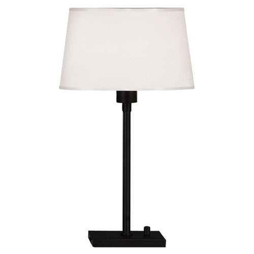 Real Simple Club Table Lamp-Robert Abbey Fine Lighting-ABBEY-1832-Table LampsMatte Black-2-France and Son
