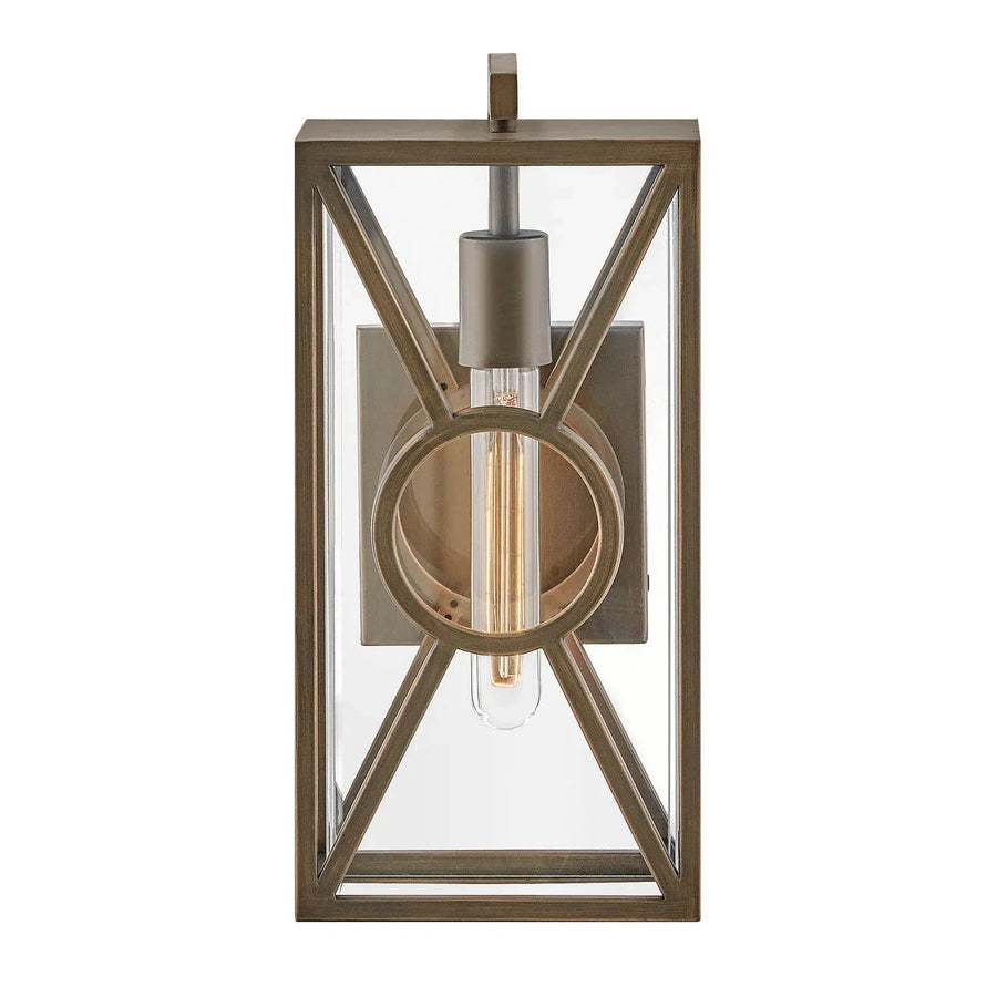 Outdoor Brixton - Small Mount Lantern-Hinkley Lighting-HINKLEY-18370BU-1-Outdoor Post LanternsBurnished Bronze-1-France and Son