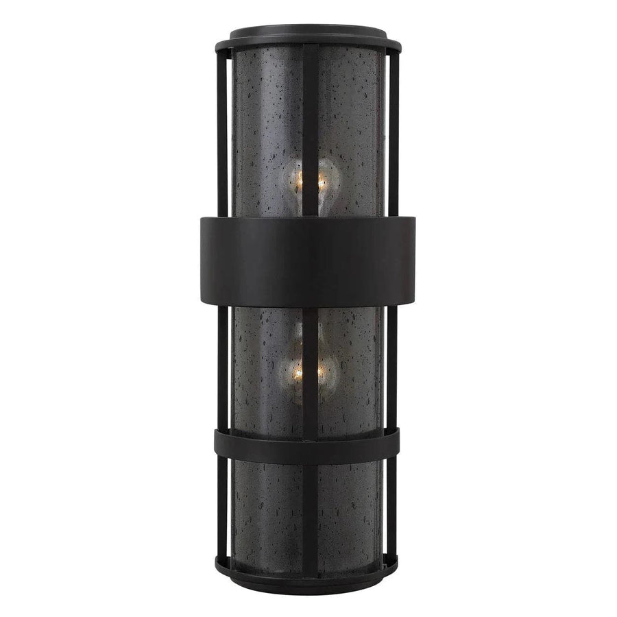 Outdoor Saturn - Large Wall Mount Lantern-Hinkley Lighting-HINKLEY-1909SK-Outdoor Wall Sconces-1-France and Son