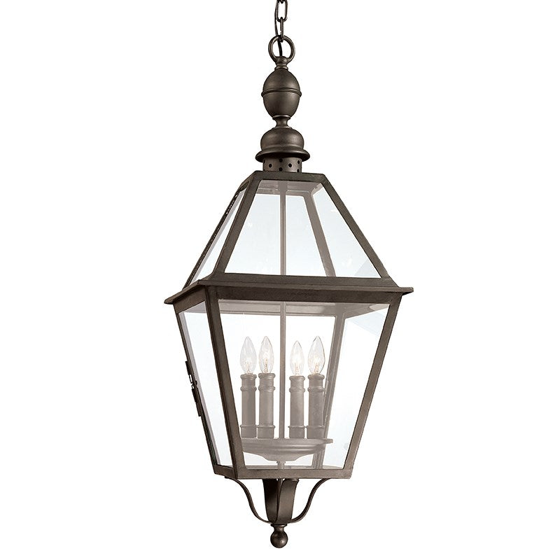 Townsend 4Lt Hanging Lantern-Troy Lighting-TROY-F9628NB-Outdoor Lighting-1-France and Son