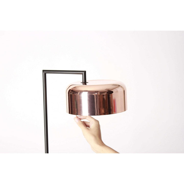 Lalu+ Table Lamp - Copper-Seed Design-SEED-SQ-250MDR-CPR-Table Lamps-3-France and Son