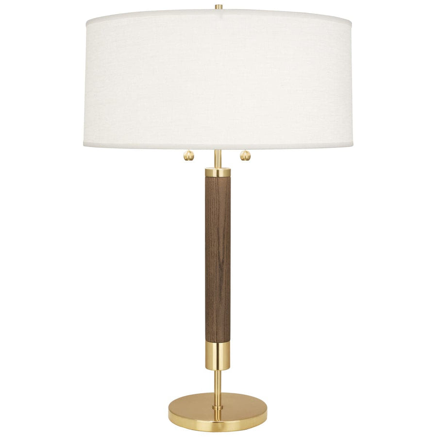 Dexter Table Lamp-Robert Abbey Fine Lighting-ABBEY-205-Table LampsModern Brass Finish-1-France and Son