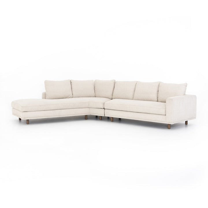 Dom Sectional-Four Hands-FH-223019-001-SectionalsBonell Ivory-2 Piece LAF-7-France and Son
