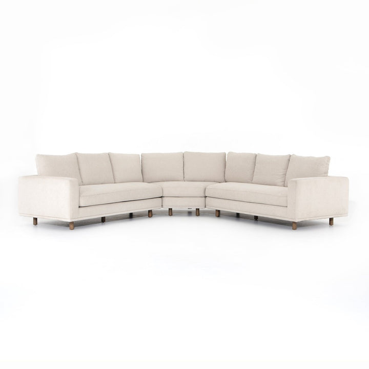 Dom Sectional-Four Hands-FH-223071-001-SectionalsBonell Ivory-3 Piece Small Wedge-9-France and Son
