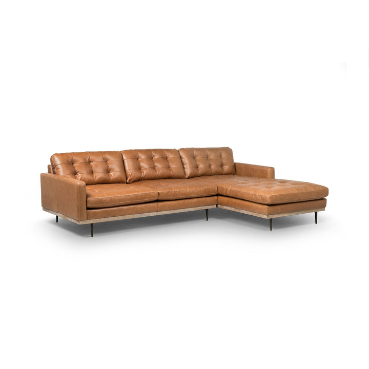Lexi 2pc Sectional-Four Hands-FH-223209-009-SectionalsSonoma Butterscotch / Right Arm-3-France and Son