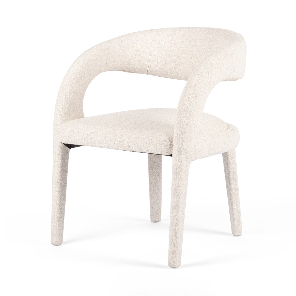 Hawkins Dining Chair-Four Hands-FH-223320-016-Dining ChairsOmari Natural Fabric-3-France and Son
