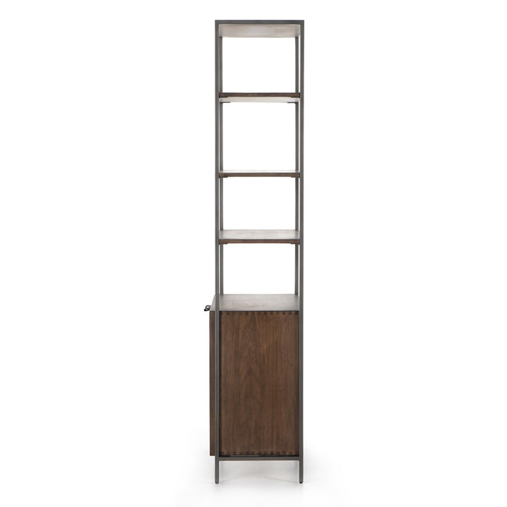 Trey Modular Wall System-Four Hands-FH-223961-001-Bookcases & CabinetsAuburn Poplar-Wide Bookcase-14-France and Son